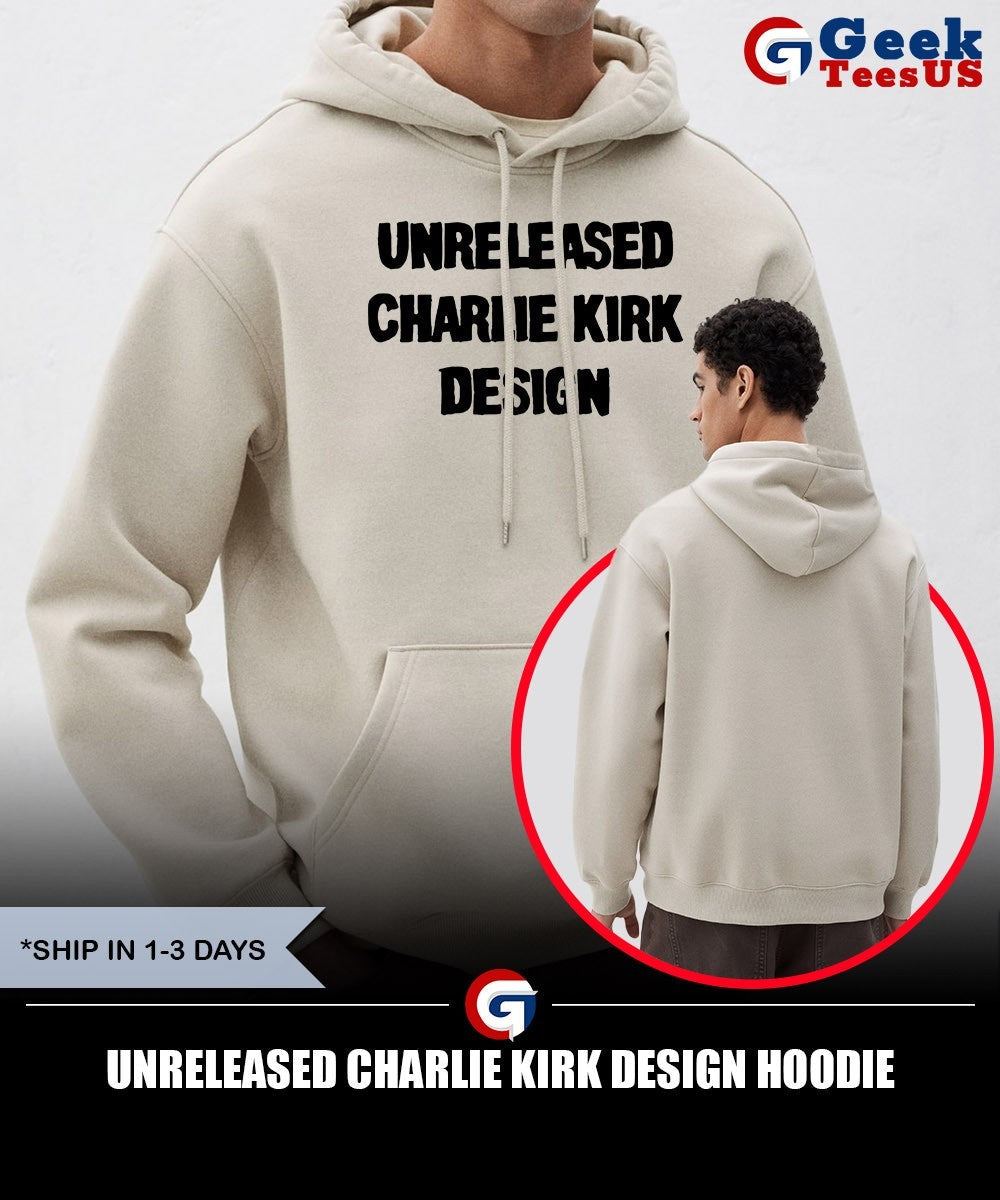 Unreleased Charlie Kirk design shirt