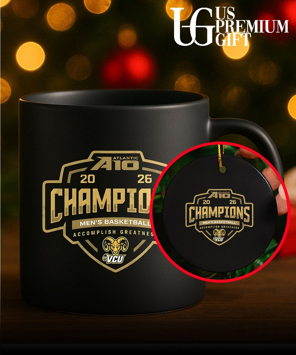 VCU Rams Basketball Atlantic 10 Champions 2026 shirt