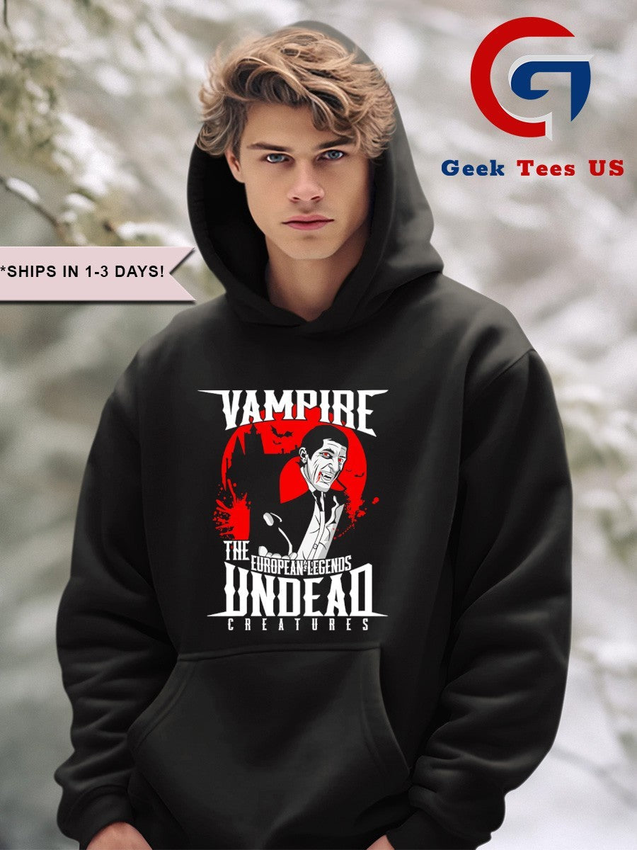 Vampire Undead the European Legends shirt