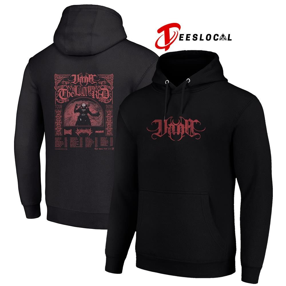 Vana The Lady In Red tour 2026 dates schedule shirt