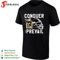 Vanderbilt Commodores conquer and prevail pirate mascot with helmet shirt