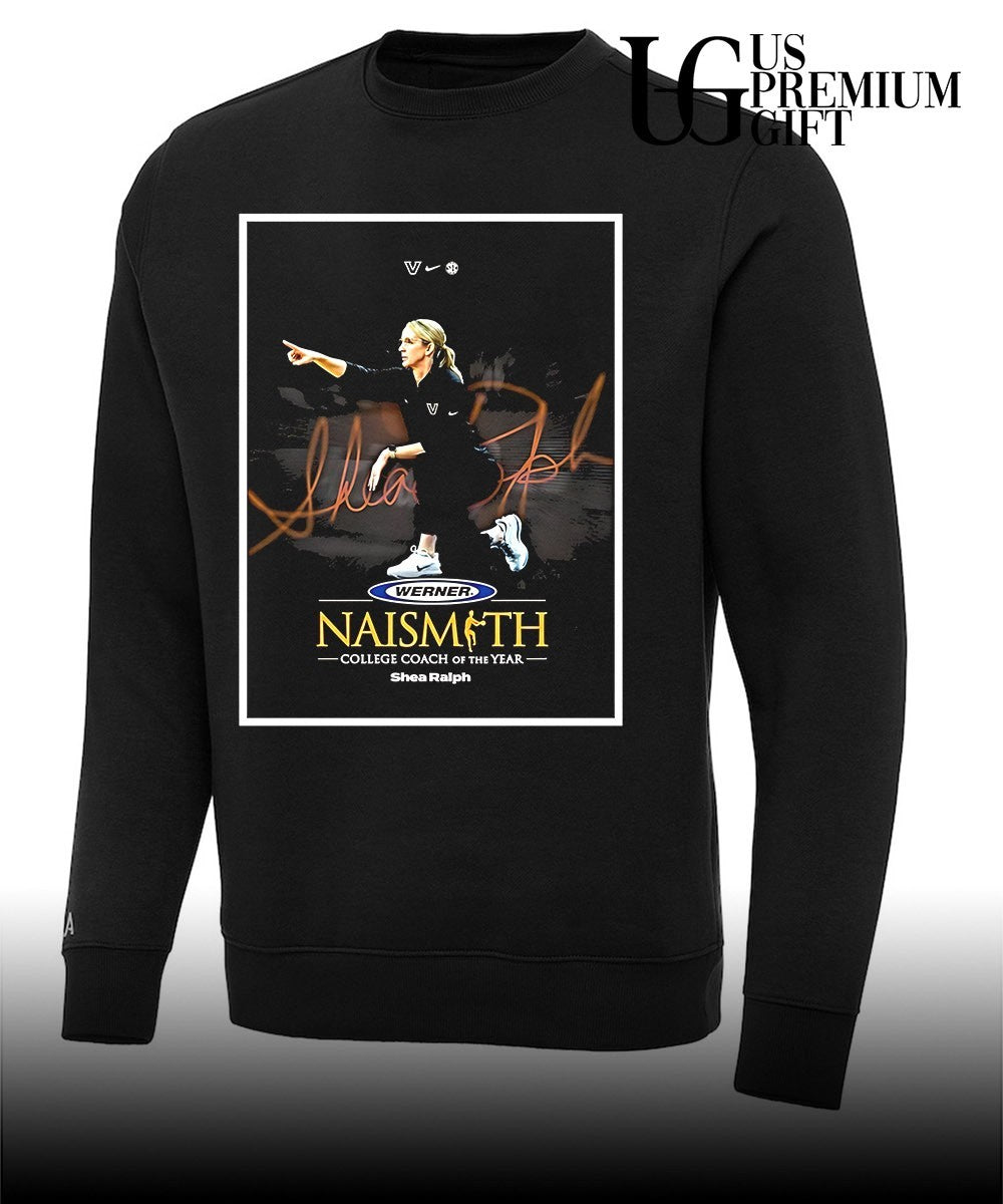 Vanderbilt Wbb Werner Ladder 2026 Naismith College Coach Of The Year Shea Ralph signature shirt