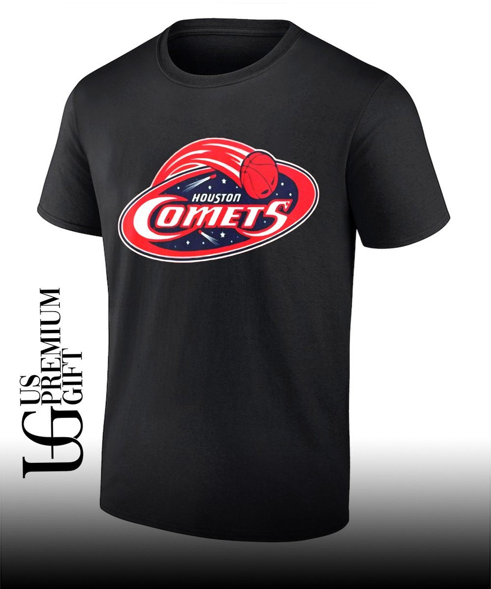 Vanvleet Rockin A Houston Comets logo shirt
