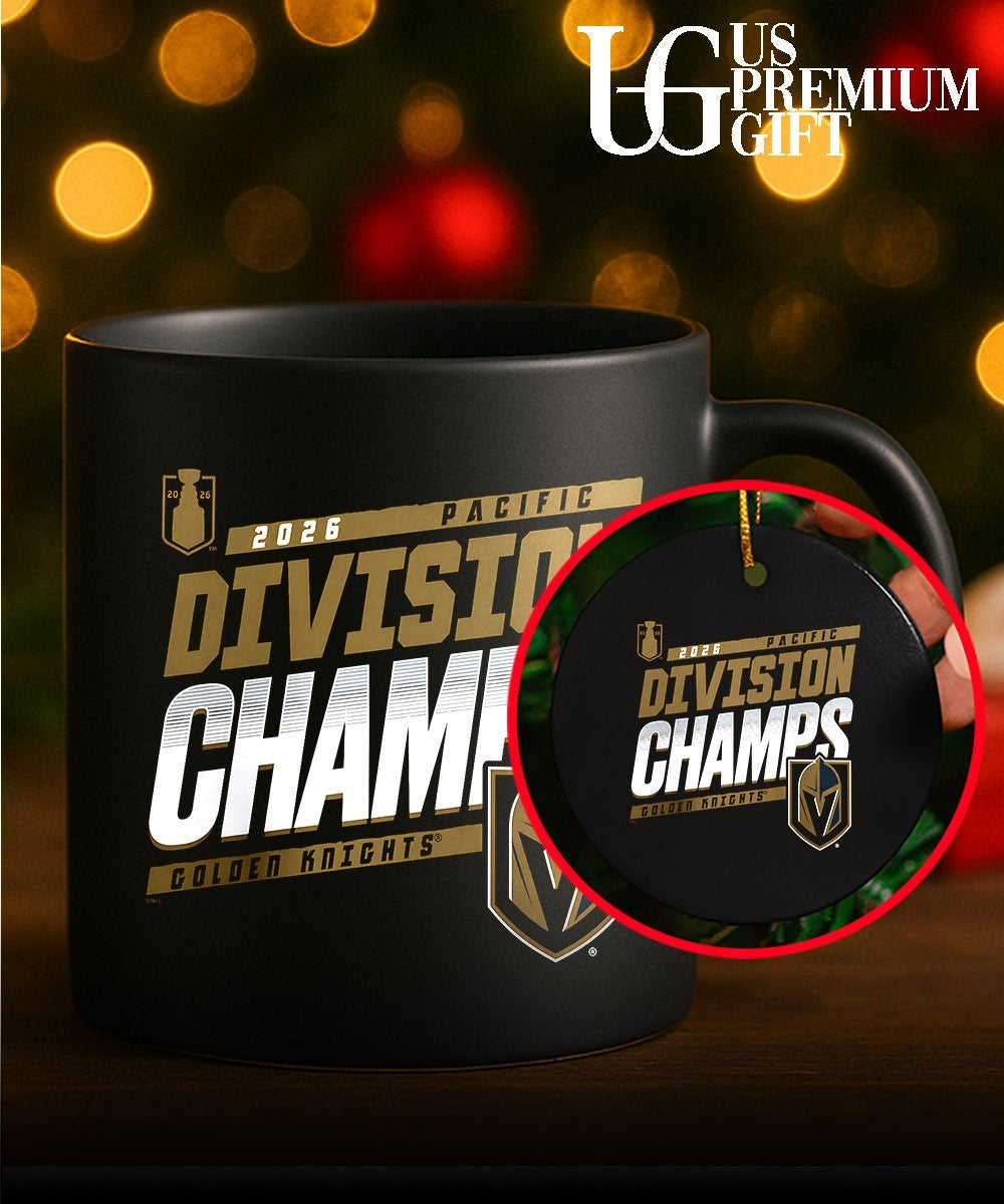 Vegas Golden Knights 2026 Pacific Division Champions shirt
