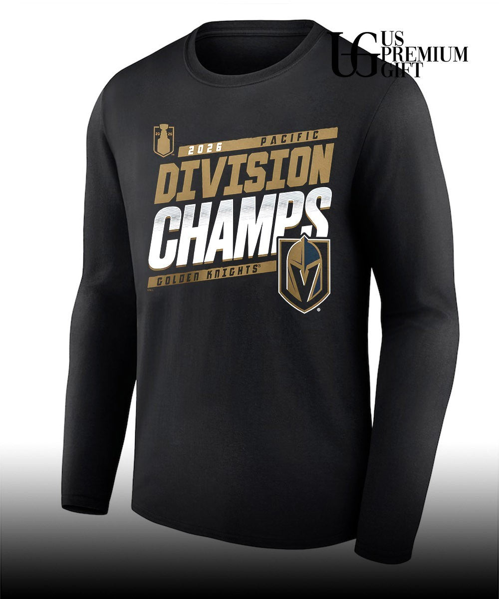 Vegas Golden Knights 2026 Pacific Division Champions shirt