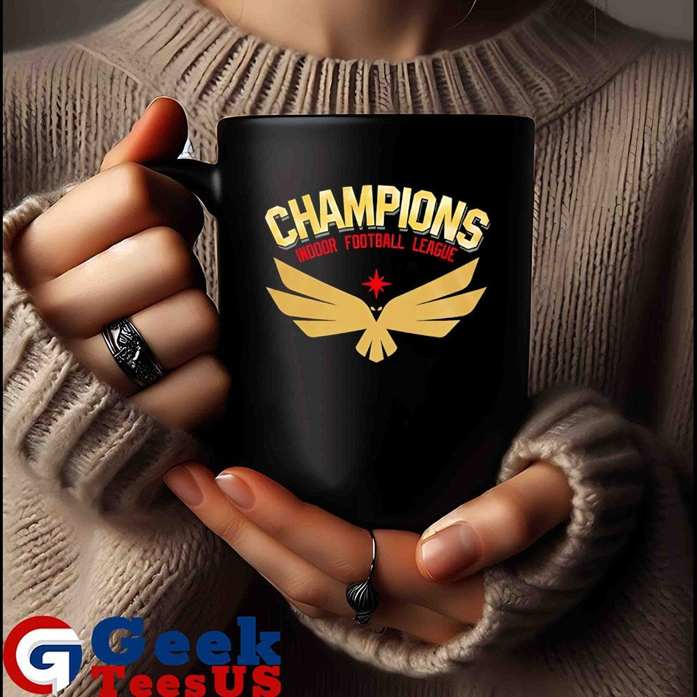 Vegas Knight Hawks 2025 IFL National Champions logo shirt