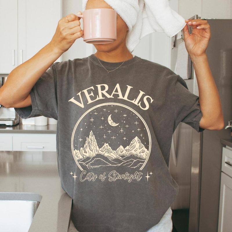 Velaris Shirt - A Court of Thorns and Roses Inspired T-shirt, To the Stars Who Listen, Book Lover Tee, Rhysand Feyre Fan,...