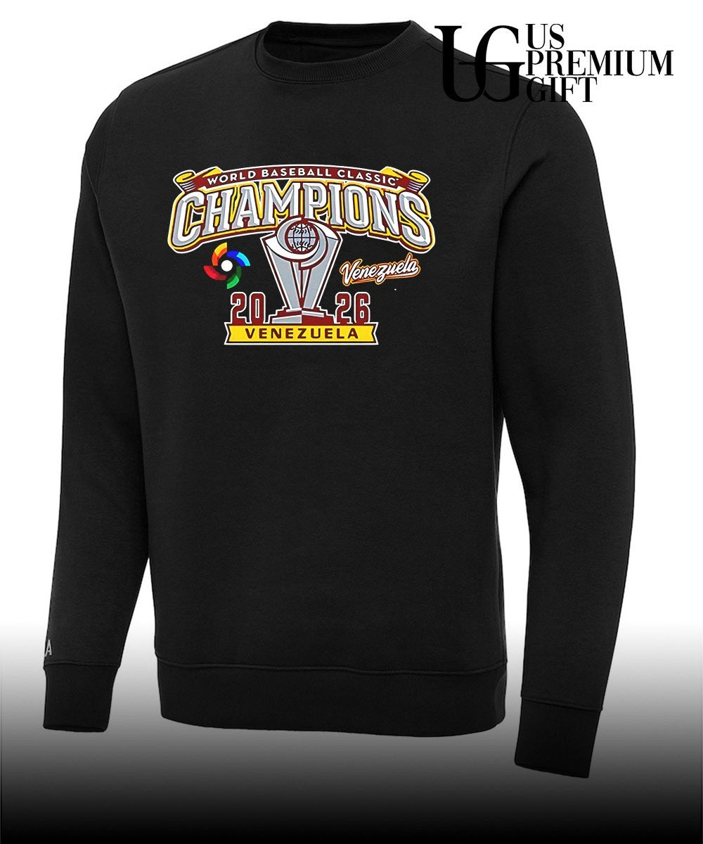 Venezuela Baseball World Baseball Classic 2026 Champions Trophy Cup shirt