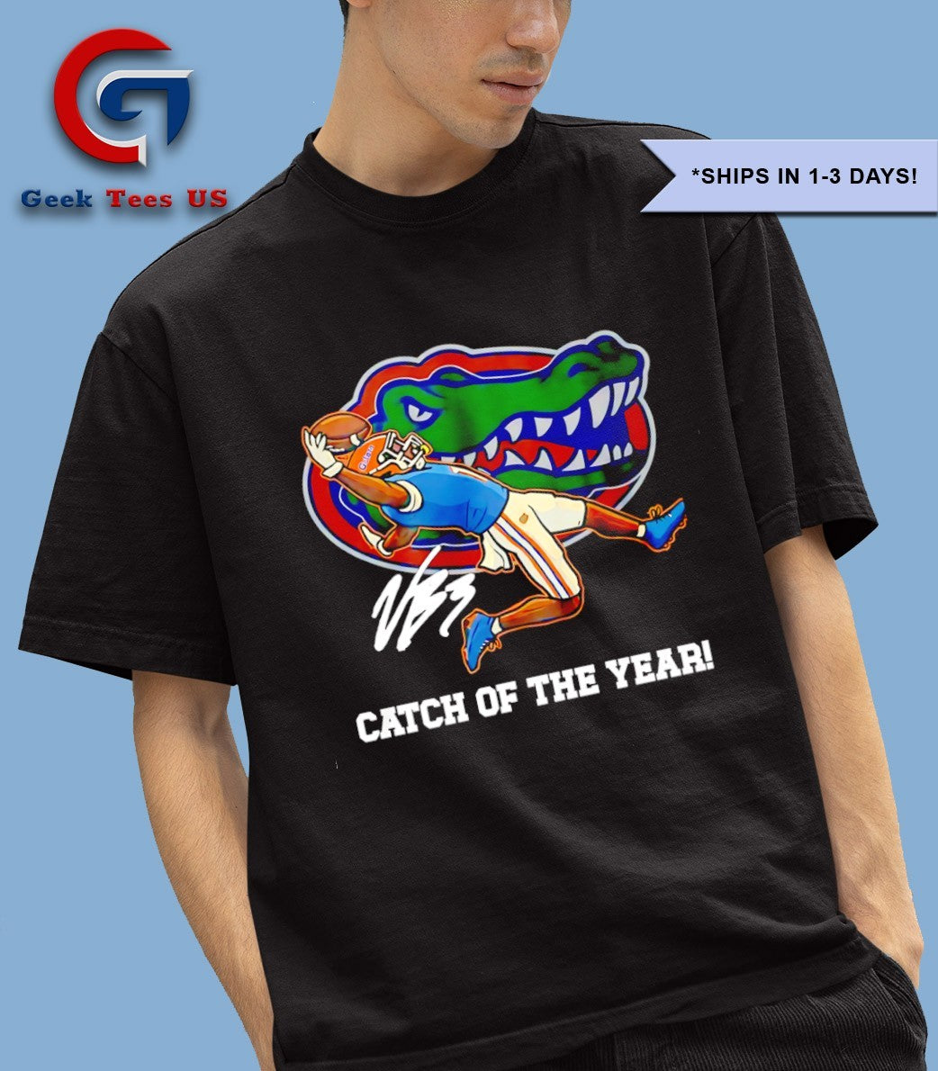 Vernell Brown III Florida Gators Catch of The Year 2025 signature shirt