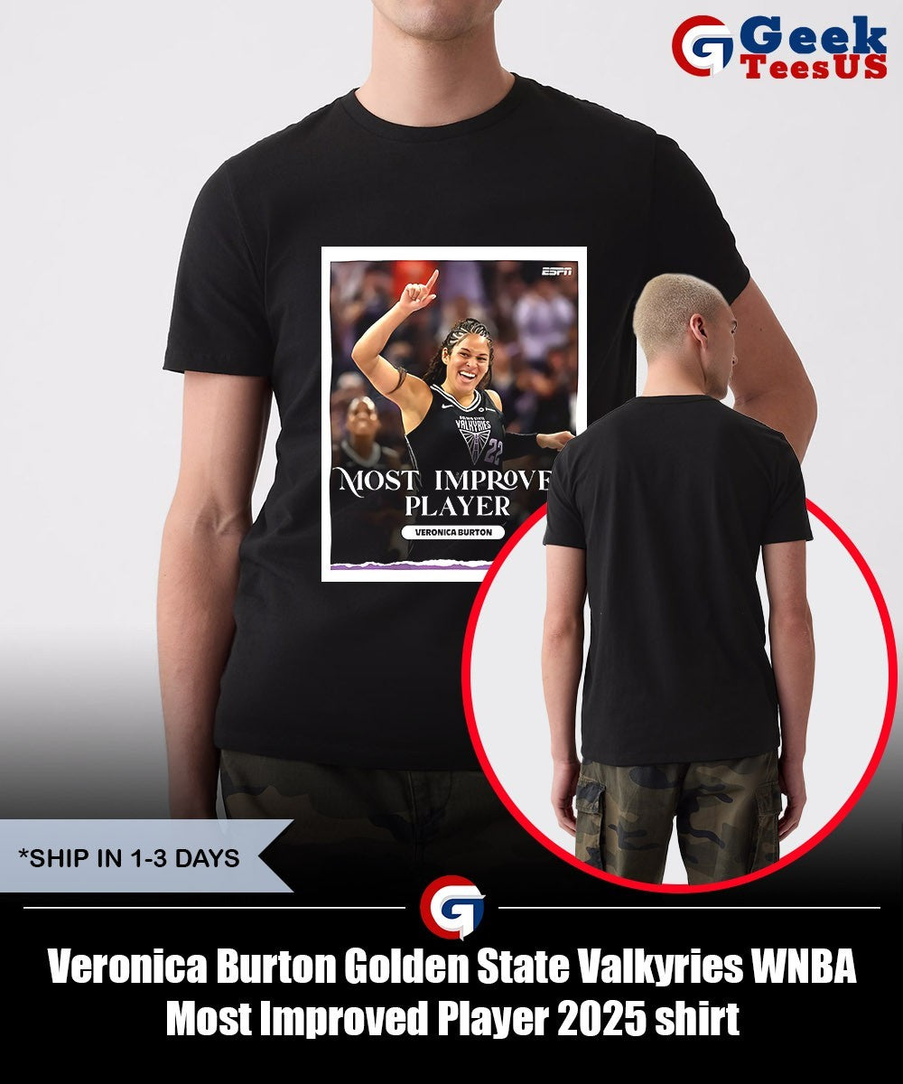 Veronica Burton Golden State Valkyries WNBA Most Improved Player 2025 shirt