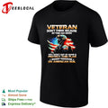 Veteran dont think because my time has ended I wont suit up and protect flag shirt