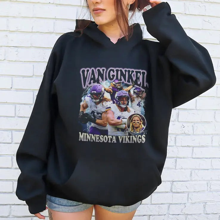 Vikings Brian Flores Van Ginkel Shirt