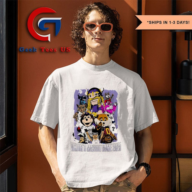 Viktor the Viking Minnesota Vikings Viktor’s Mascot Game 2025 shirt