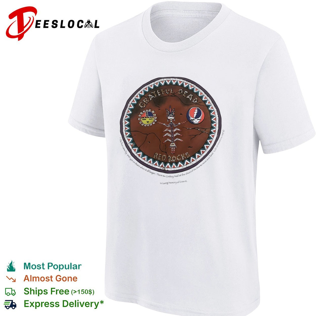 Vintage Grateful Dead Red Rocks Cowboy Neal shirt
