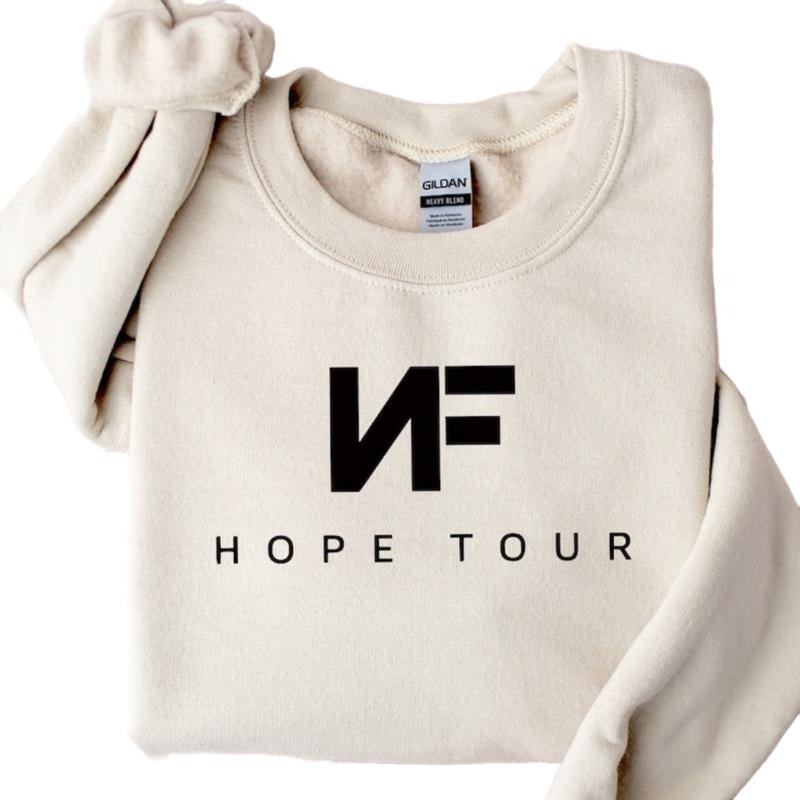 Vintage NF Rapper Sweatshirt, Hope Album Shirt, NF Hope Hoodie | HappyPodTees.com