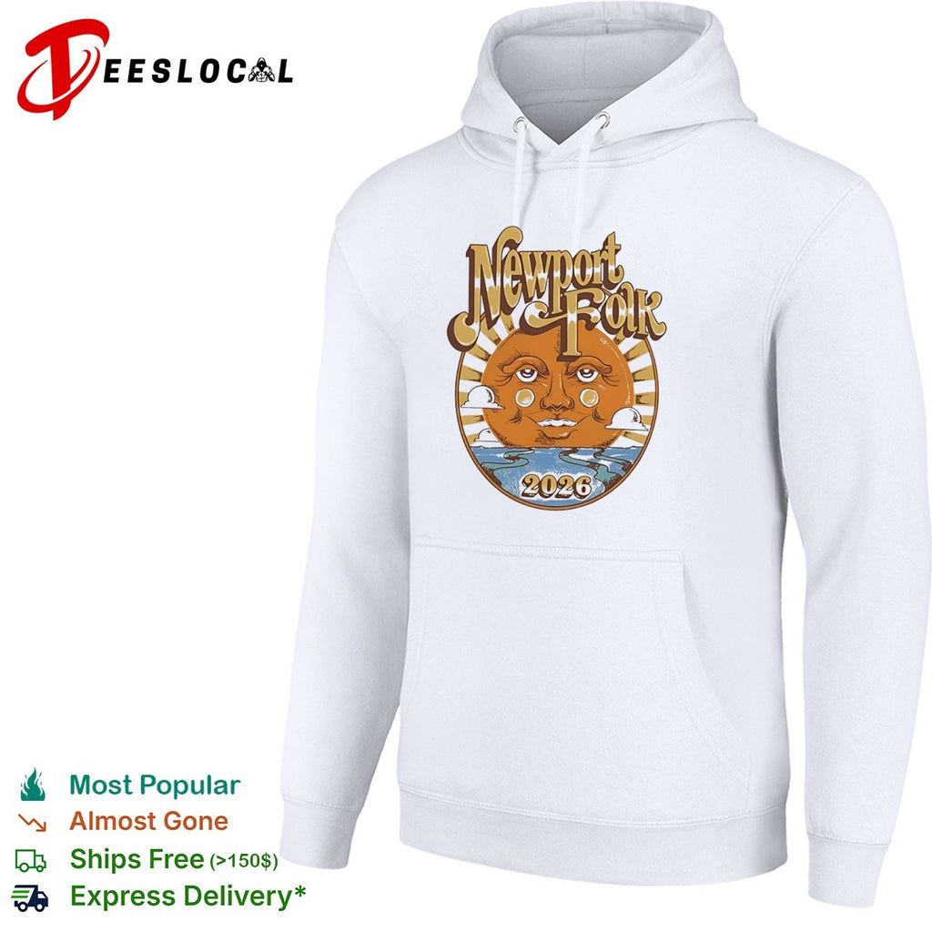Vintage Newport Folk 2026 Sun Music Festival shirt