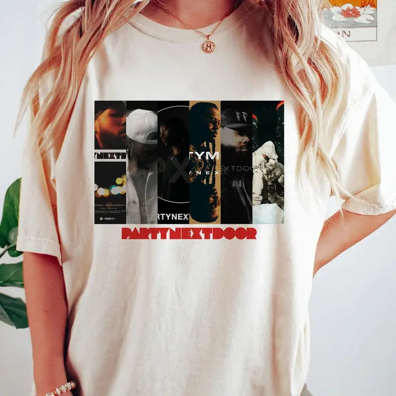 Vintage Partynextdoor Album T-shirt Some Sexy Songs 4 U Sweatshirt $$$4U Hoodie Partynextdoor Merch Gift For Fans Men Women