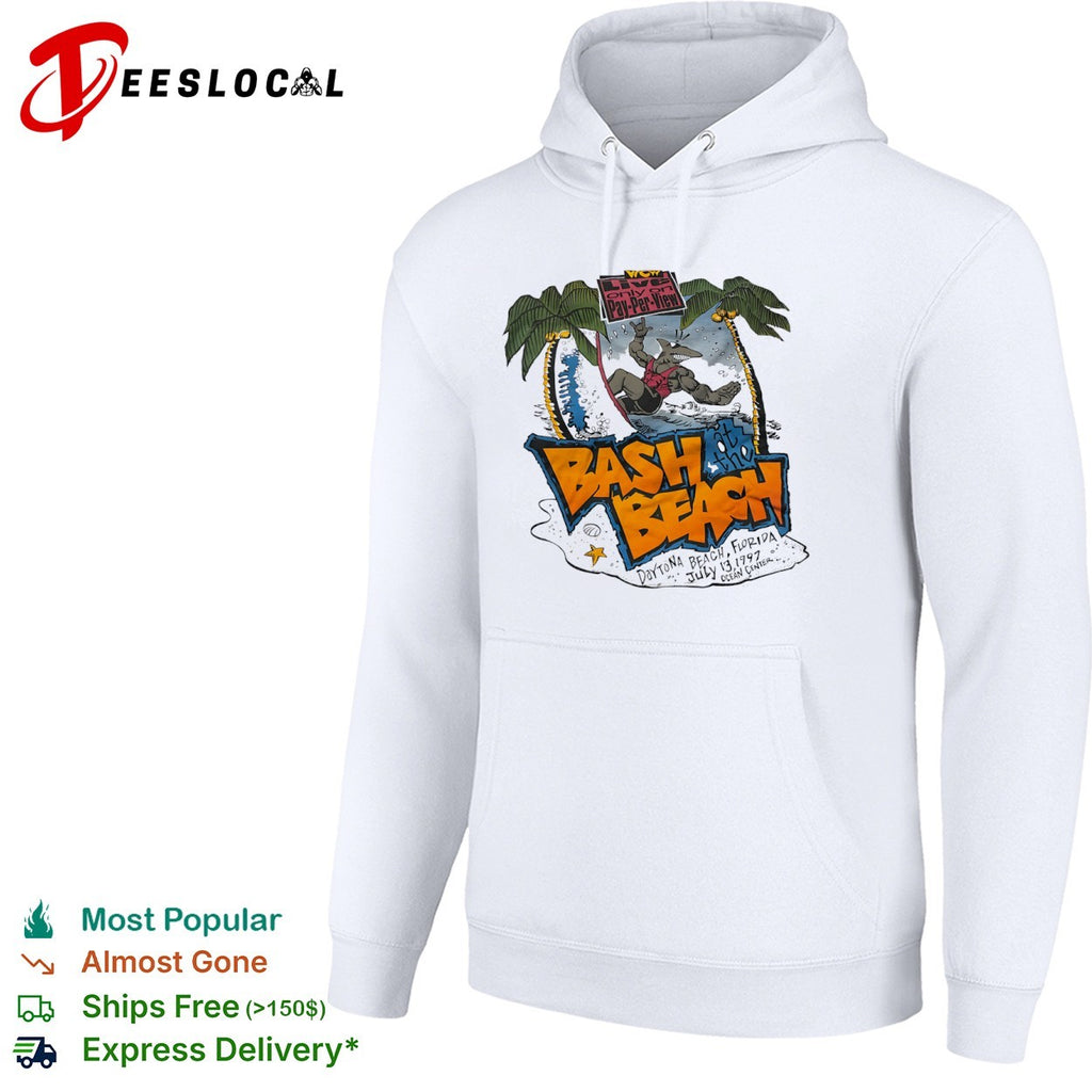 Vintage WCW Bash at the Beach 1997 Daytona Beach Event shirt
