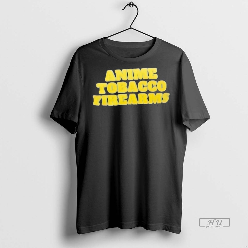 Viral Anime Tobacco Firearms Tee Shirt Sweater