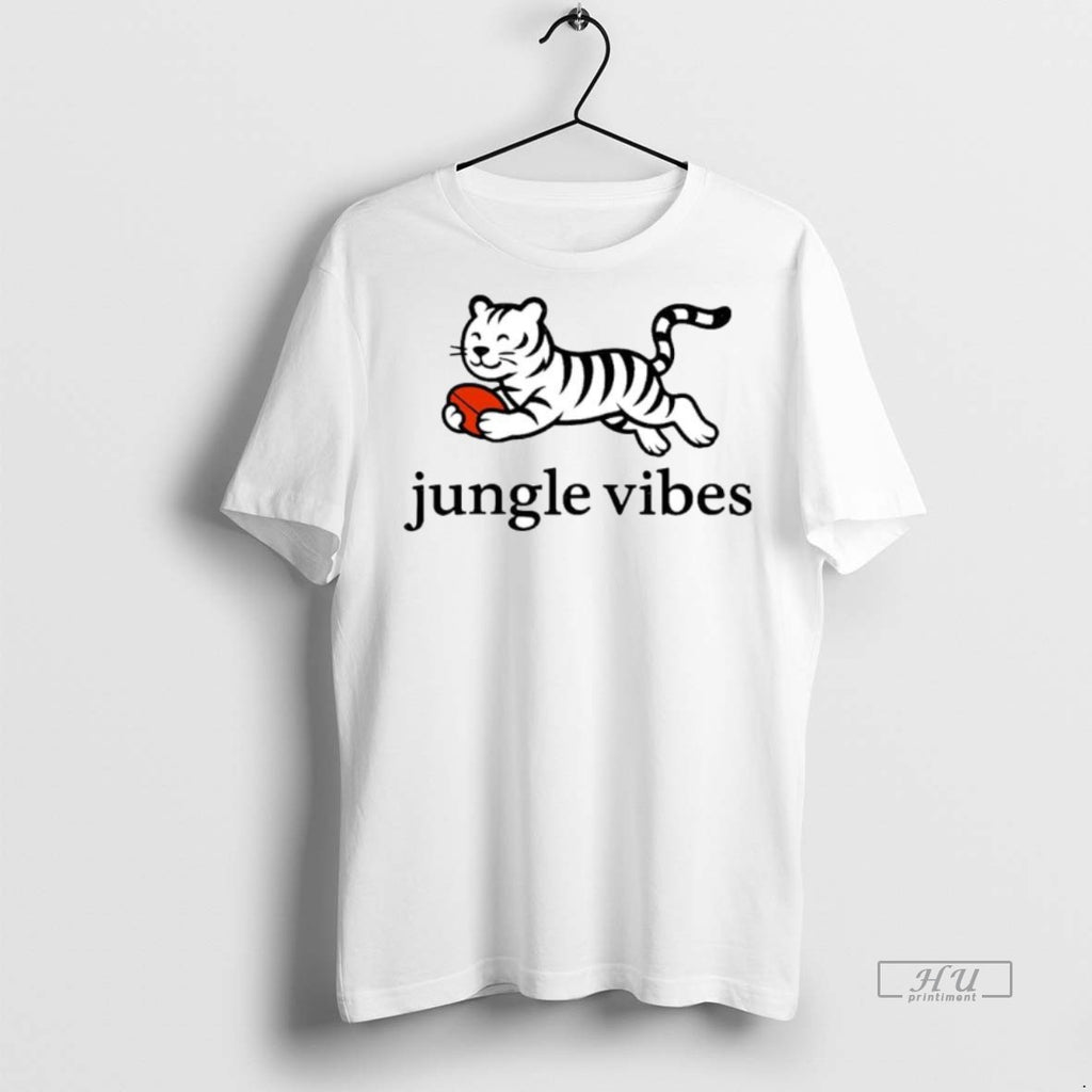 Viral Cincinnati Cyclones Jungle Vibes Run Wild White Tiger Ornaments Tee Shirt Sweater