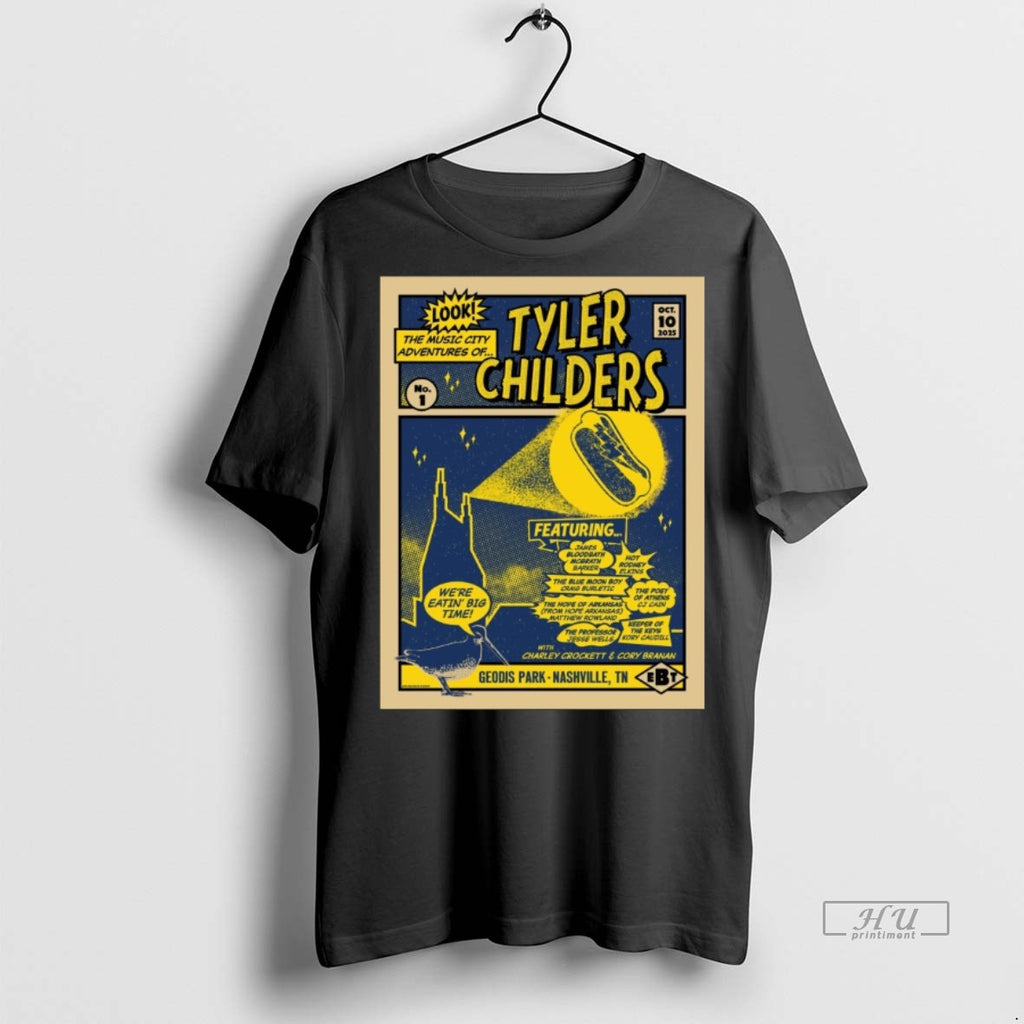 Viral Design Tyler Childers Oct 10 2025 Geodis Park In Nashville Tn Tee Shirt Sweater