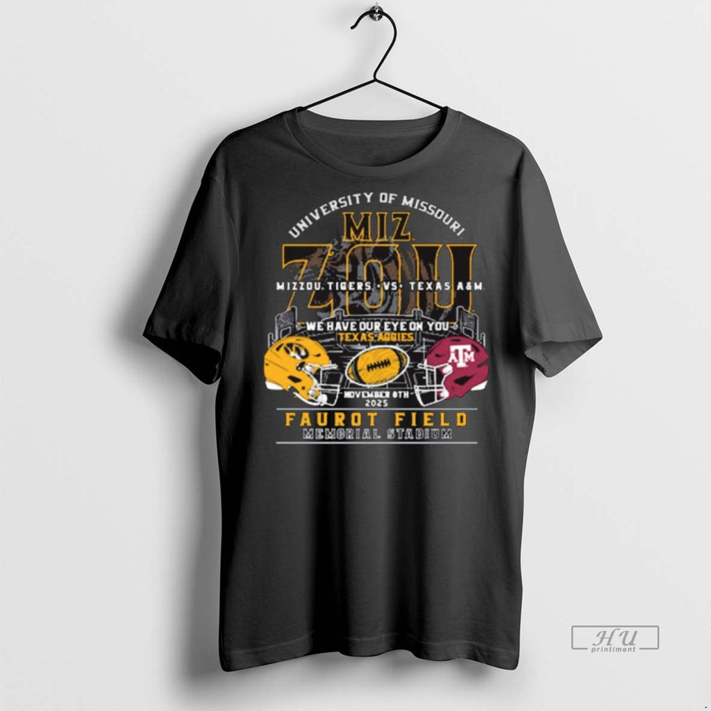 Viral Game Day Mizzou Tigers Vs Texas Am Aggies Nov 8th 2025 Faurot Field Memorial