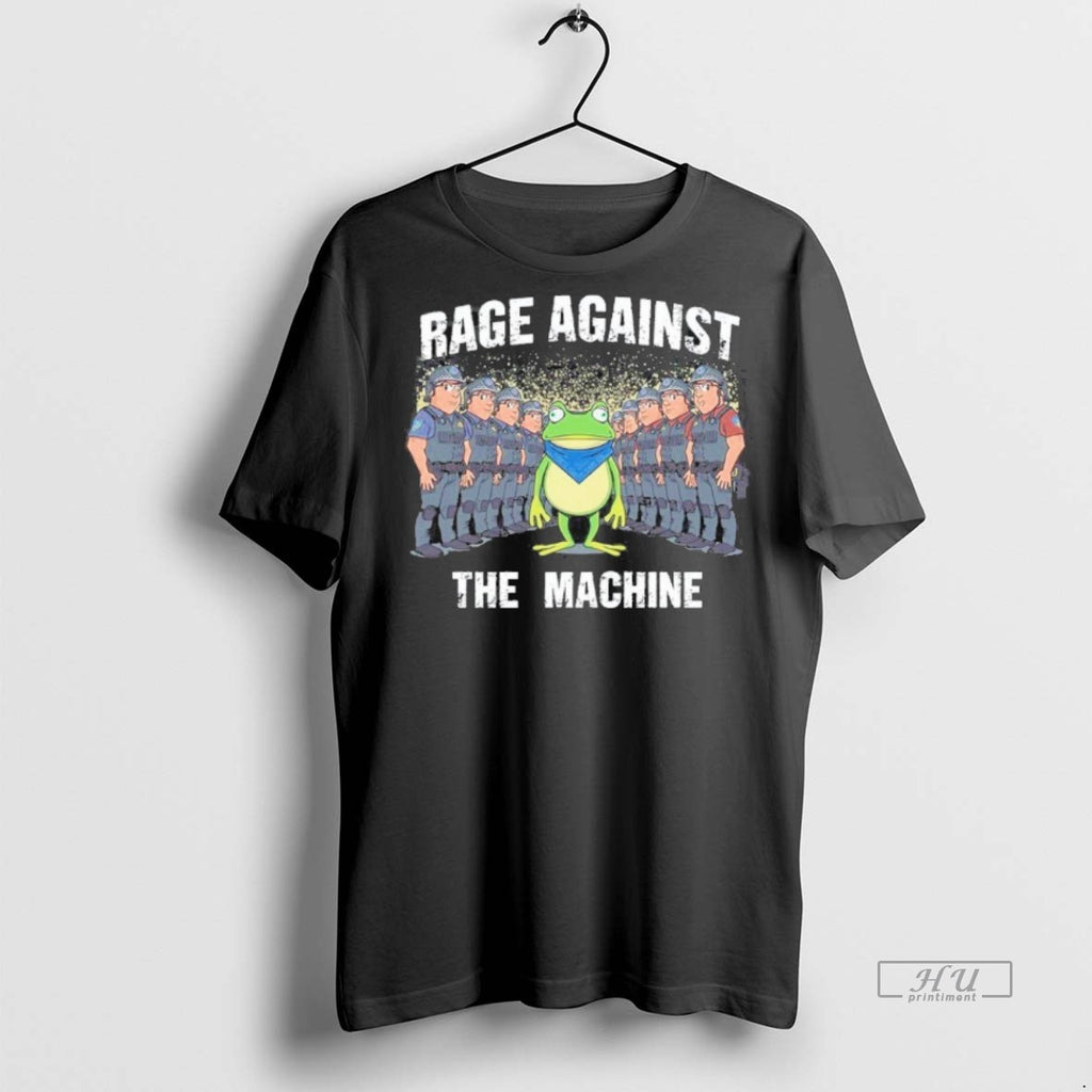 Viral I Stand With Frog Anti Ice Anti Fascism Tee Shirt Sweater