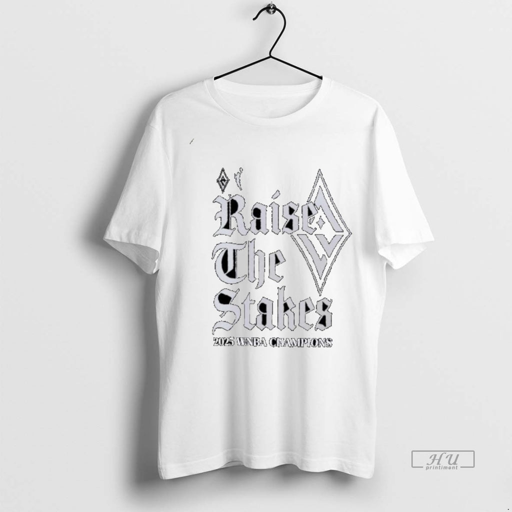 Viral Las Vegas Aces 2025 Wnba Finals Champions Raise The Stakes Ornaments Tee Shirt Sweater
