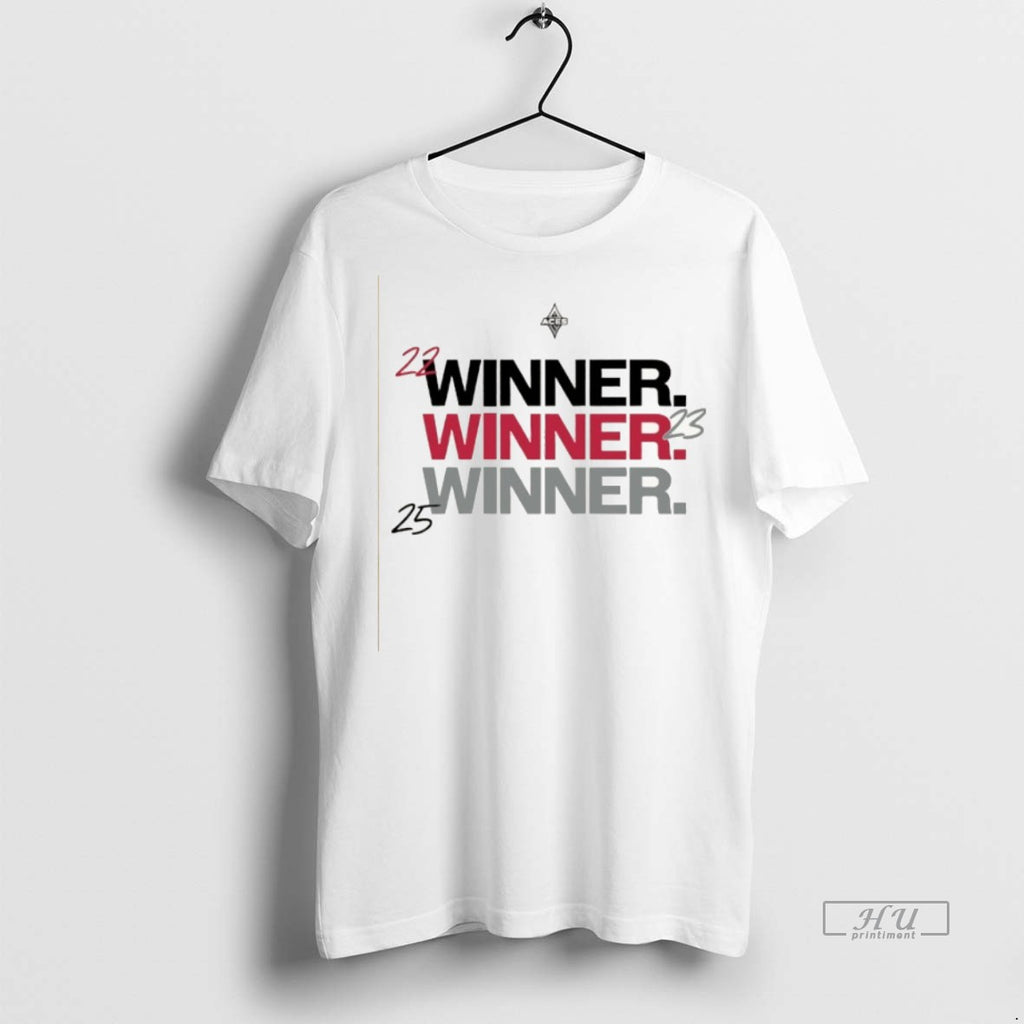 Viral Las Vegas Aces 3x Winner Championship 2022 2023 2025 Tee Shirt Sweater