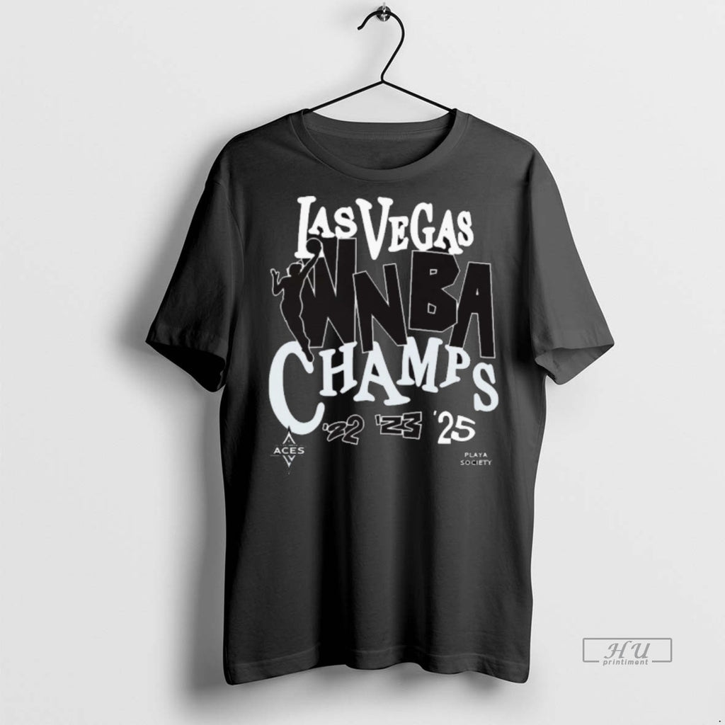 Viral Las Vegas Aces Basketball 2025 Wnba Finals Champions Playa Society Tee Shirt Sweater