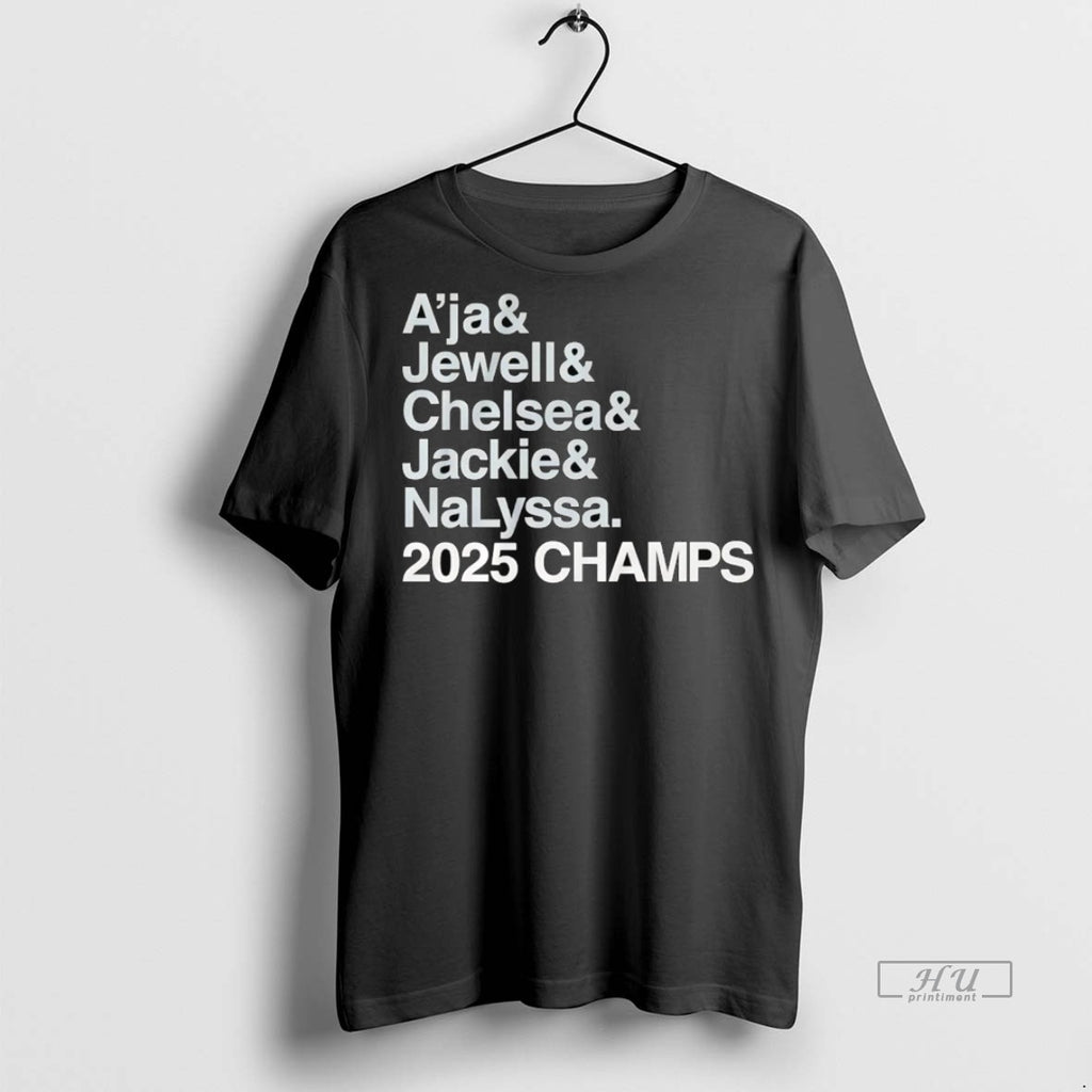 Viral Las Vegas Aces Ampersand 2025 Champs Players Tee Shirt Sweater