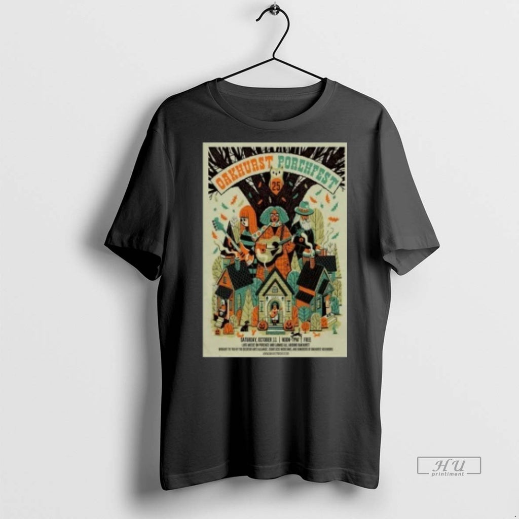 Viral Oakhurst Porchfest October 11 2025 In Decatur Ga Tee Shirt Sweater