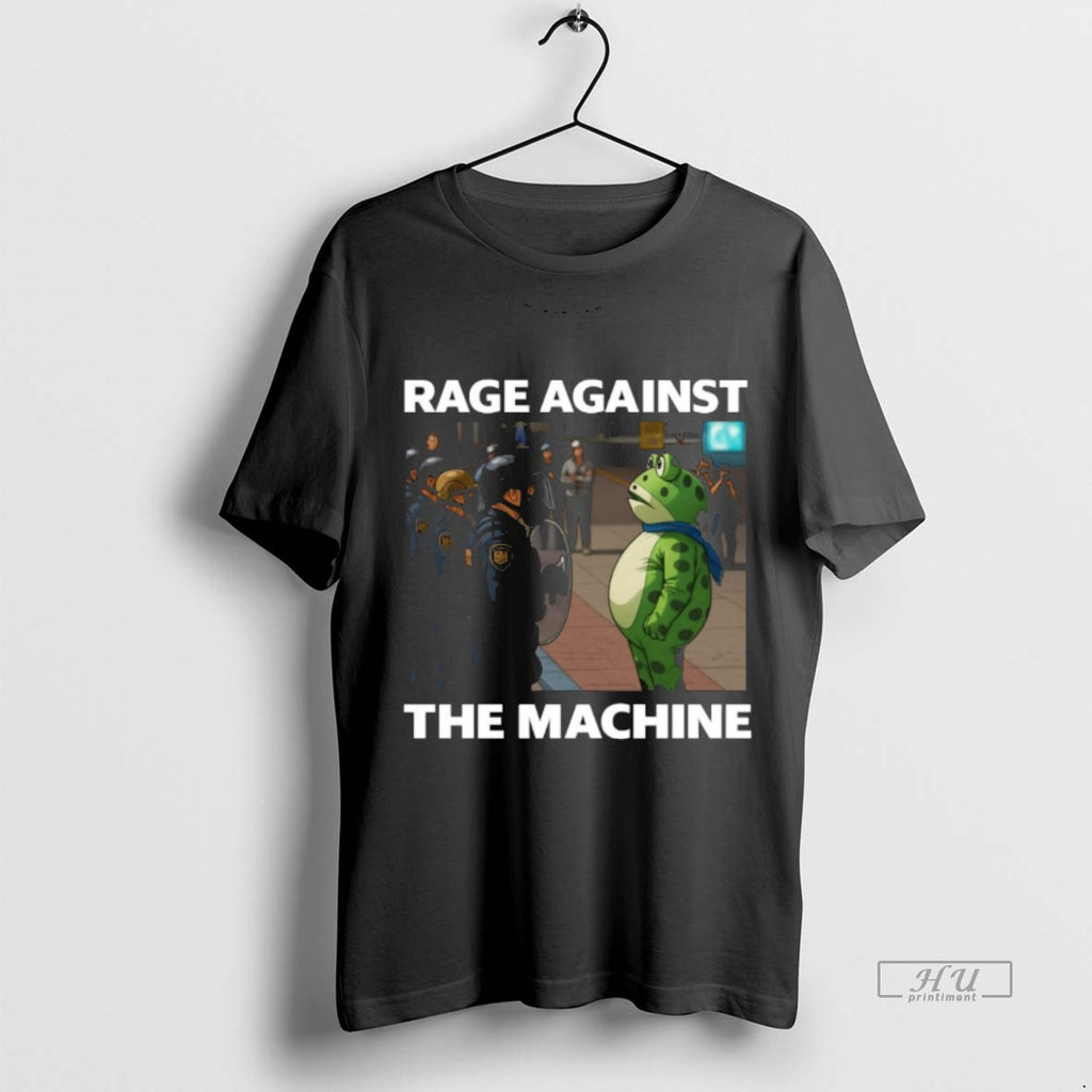 Viral Rage Against The Machine Frog Man Portland 2025 Tee Shirt Sweater