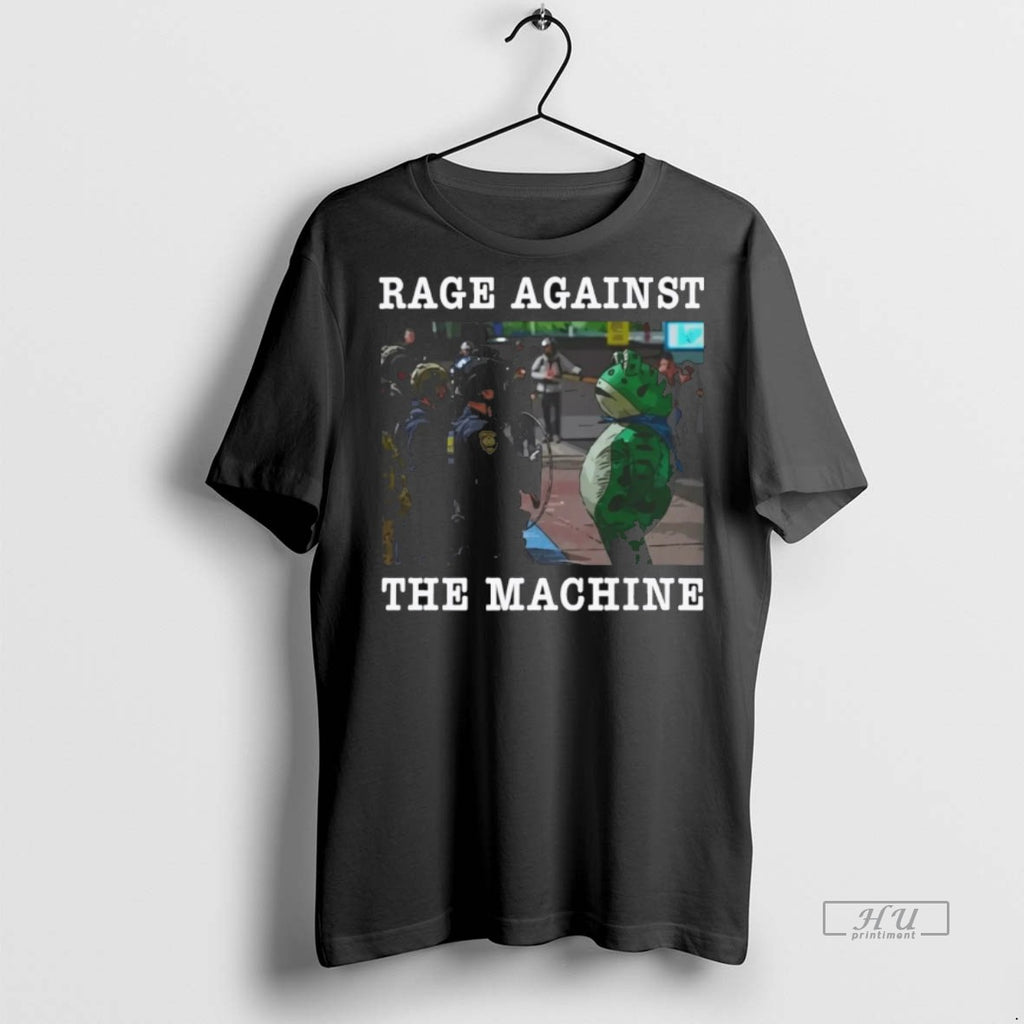Viral Rage Against The Machine Portland Frog Tee Shirt Sweater