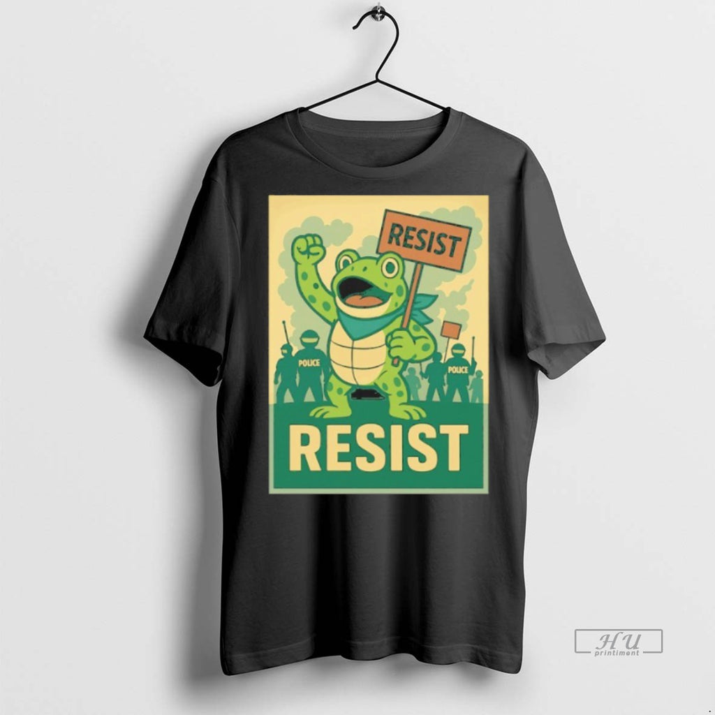 Viral Resist Portland Frog 2025 Tee Shirt Sweater