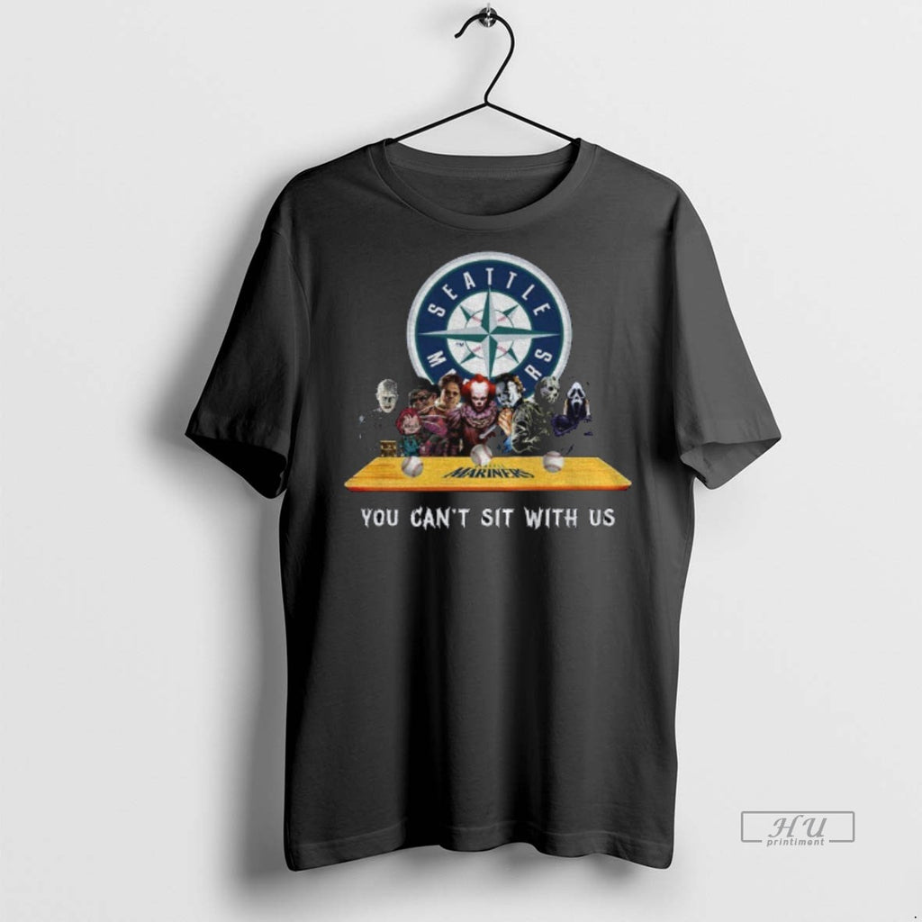 Viral Seattle Mariners Horror Movie Character You Cant With Us Halloween Tee Shirt Sweater