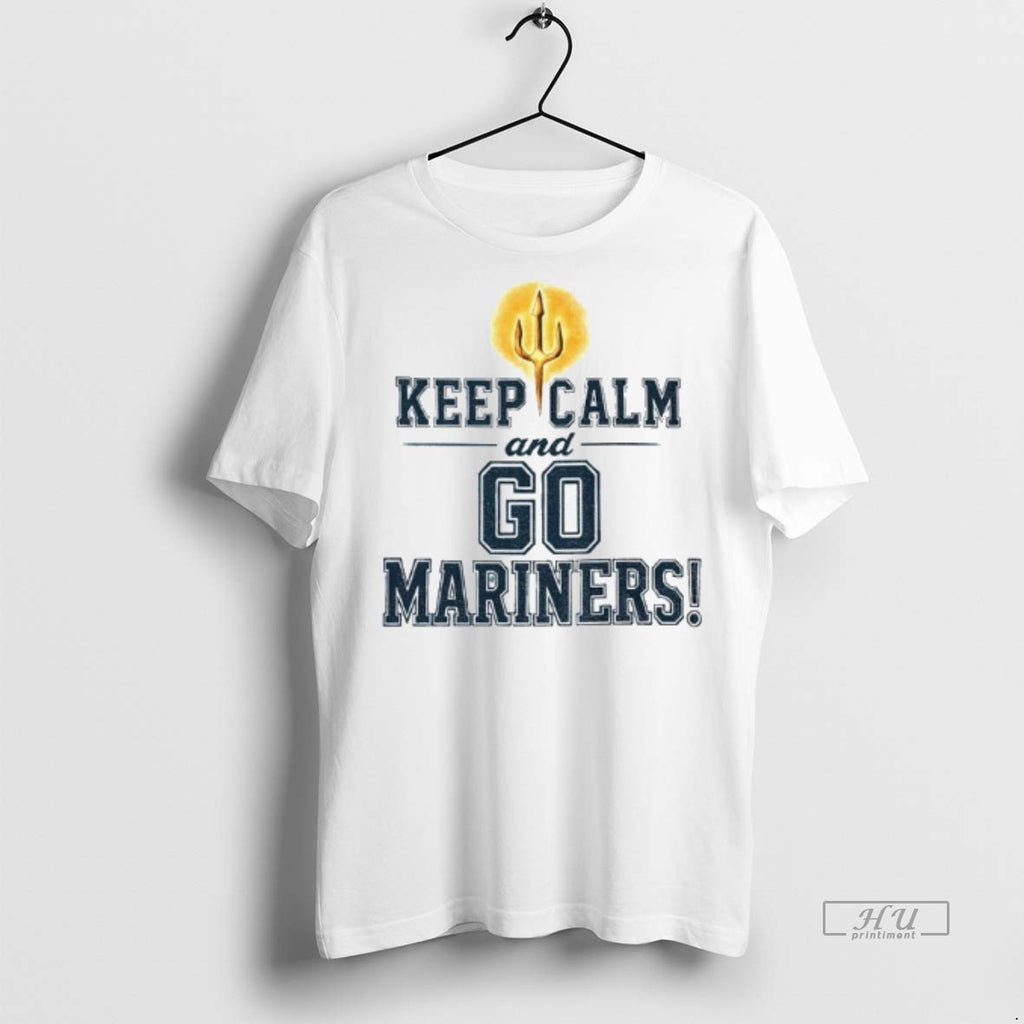 Viral Seattle Mariners Baseball Keep Calm And Go Mariners Tee Shirt Sweater