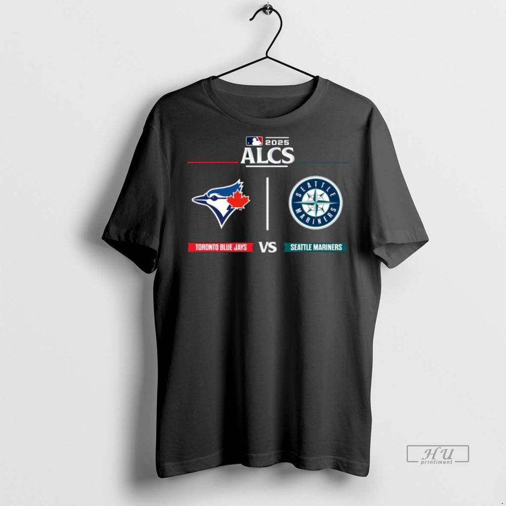 Viral Toronto Blue Jays Vs Seattle Mariner 2025 Alcs Matchup Mlb Postseason Game Day Tee
