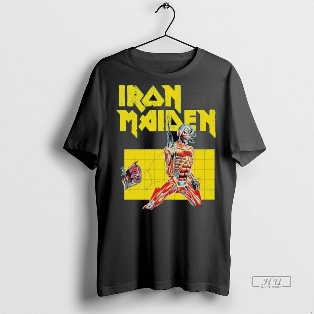 Viral Iron Maiden Some Green In Time Est 1975 Tee Shirt Sweater