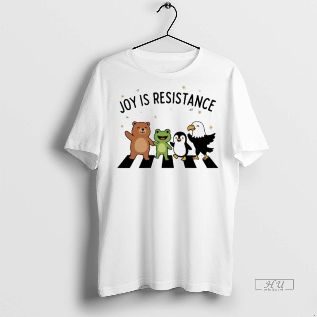 Viral Joy Is Resistance Portland Frog Protest Tee Shirt Sweater