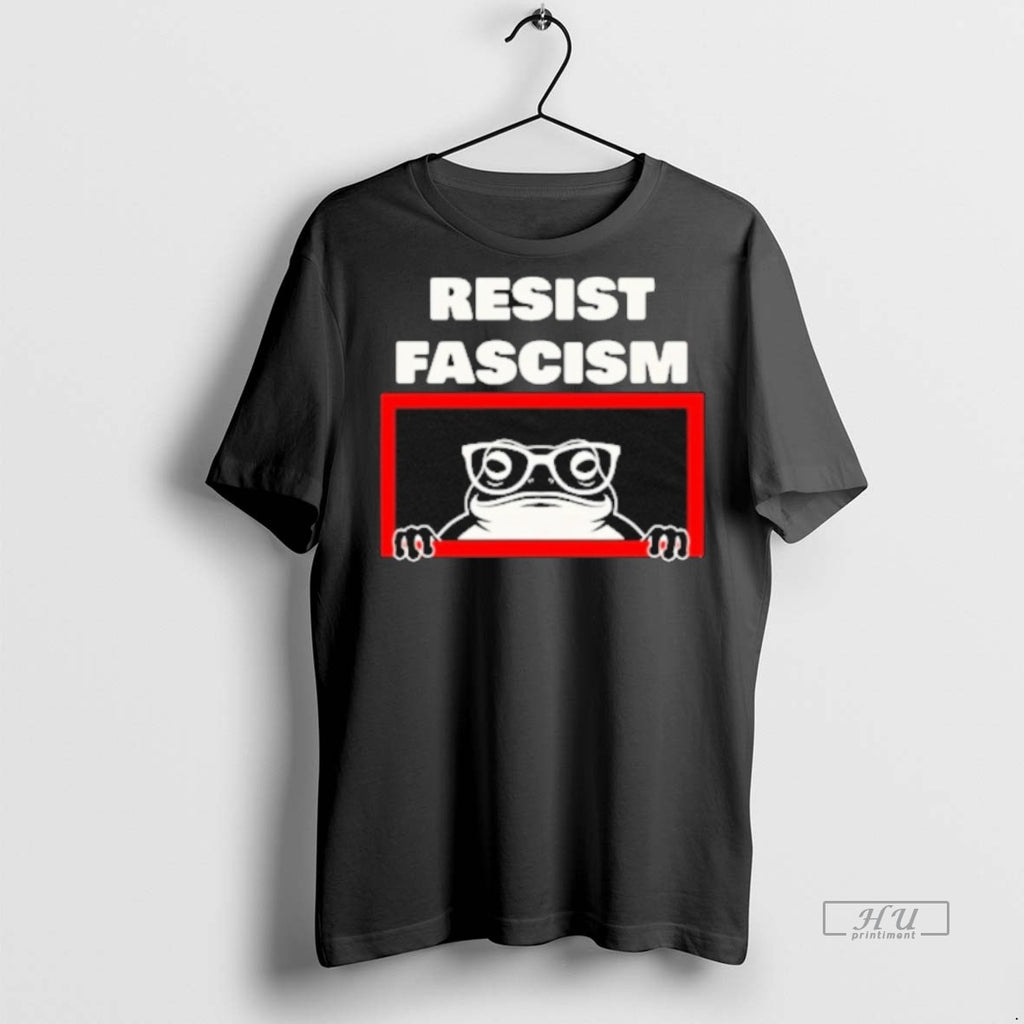Viral Resist Fascism Frog Tee Shirt Sweater