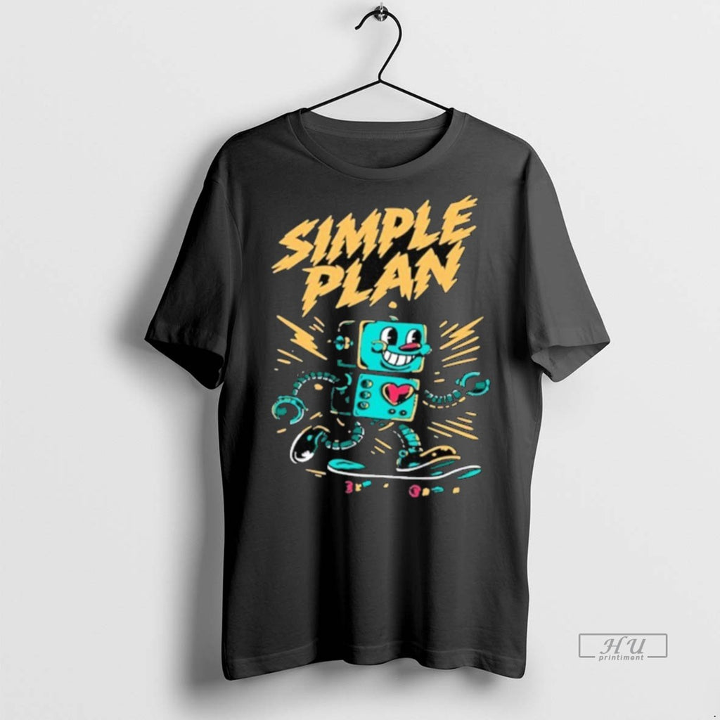 Viral Simple Plan Memorial Pond Tee Shirt Sweater
