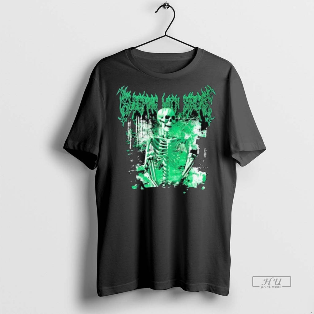 Viral Sleeping With Sirens Dv Metal Skeleton Forest Tee Shirt Sweater