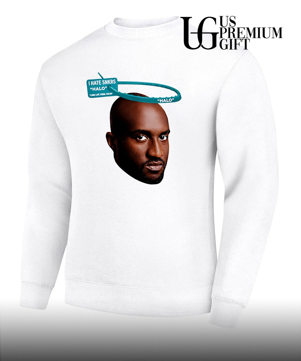 Virgil Abloh I hate Halo big face shirt