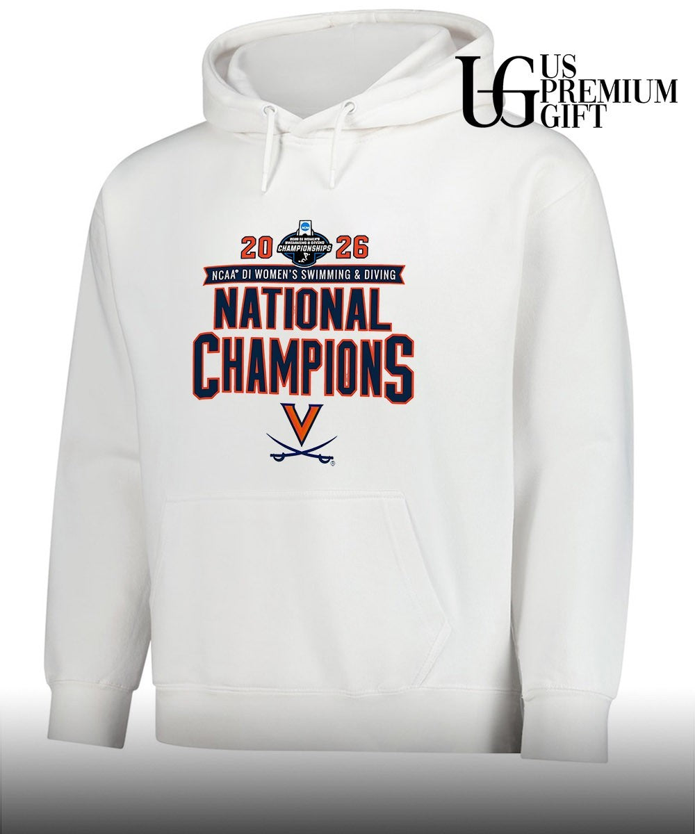 Virginia Cavaliers 2026 NCAA Women’s Swimming & Diving National Champions shirt