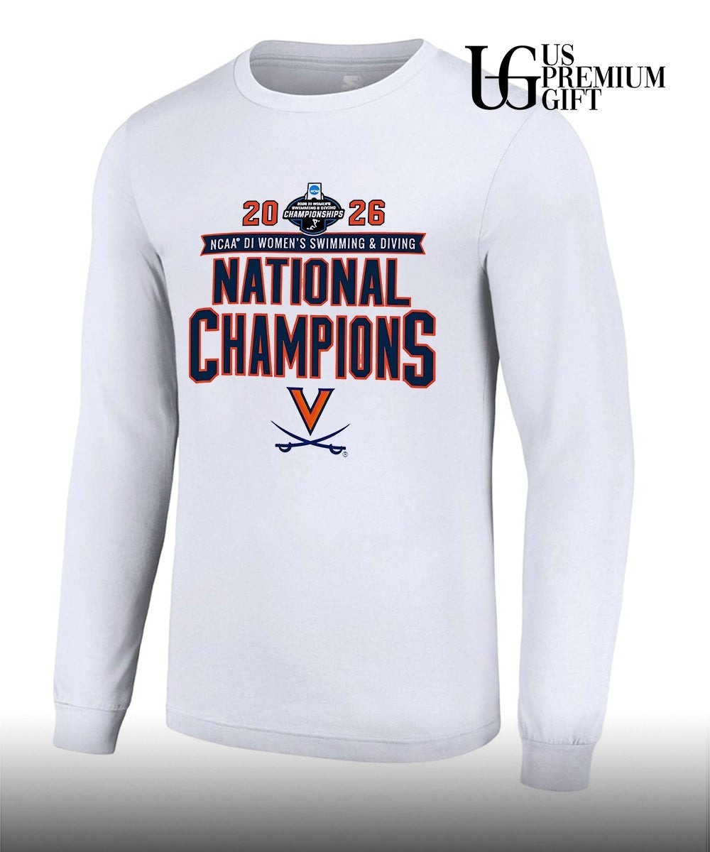 Virginia Cavaliers 2026 NCAA Women’s Swimming & Diving National Champions shirt