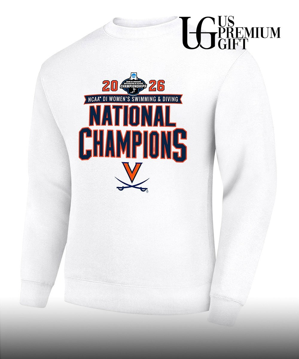 Virginia Cavaliers 2026 NCAA Women’s Swimming & Diving National Champions shirt
