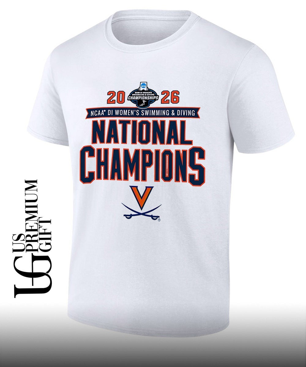 Virginia Cavaliers 2026 NCAA Women’s Swimming & Diving National Champions shirt