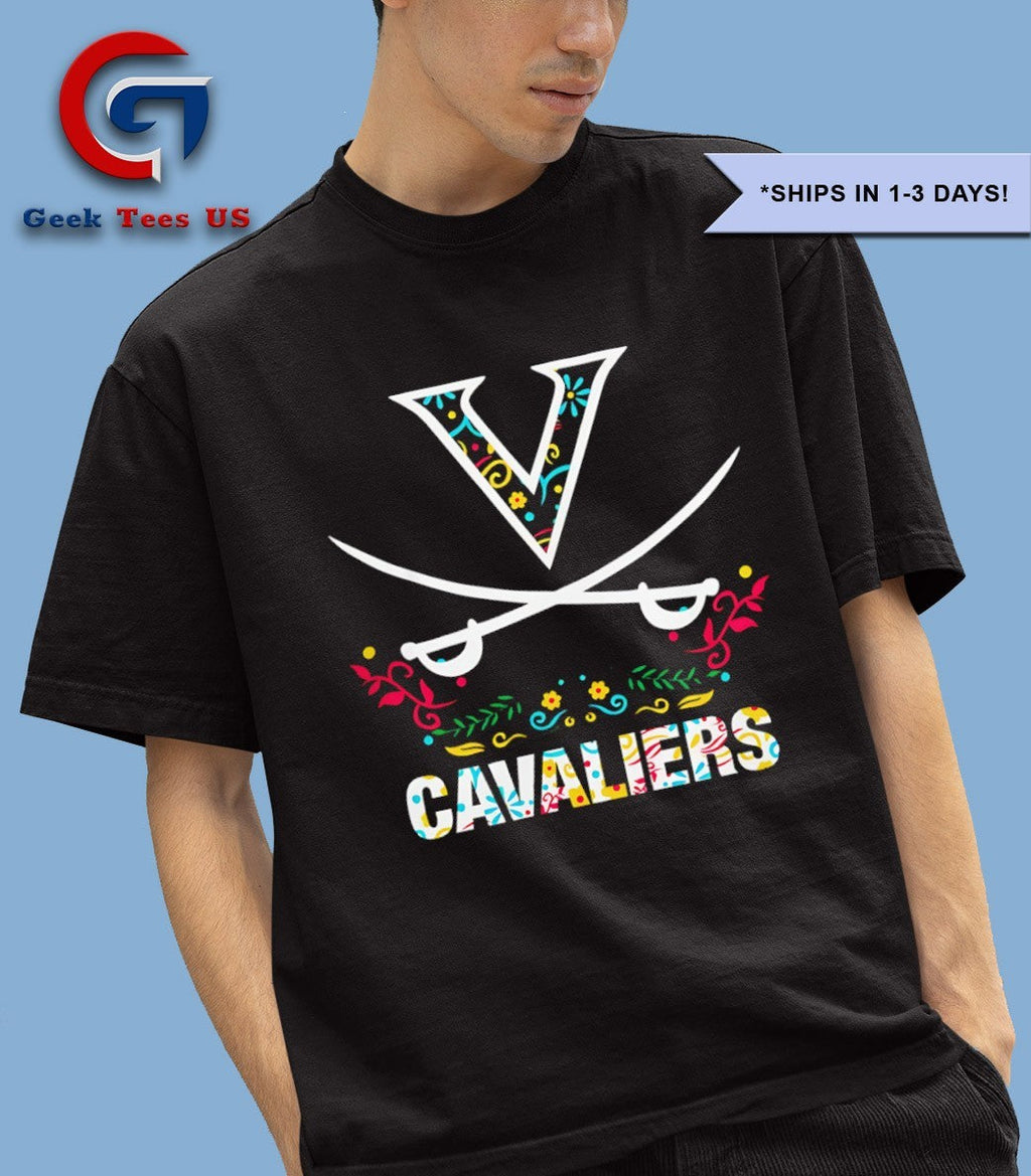 Virginia Cavaliers College Football Dia De Los Muertos 2025 shirt