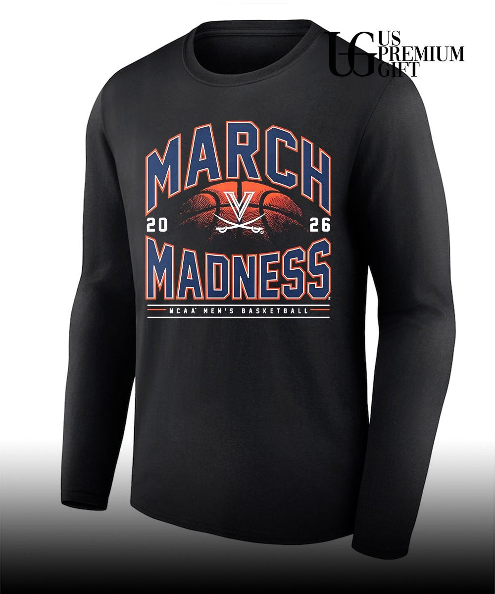 Virginia Cavaliers Men’s basketball 2026 NCAA March Madness shirt